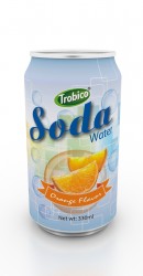 330ml orange flavor soda water
